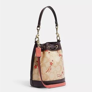 Coach mini Dempsey bucket bag